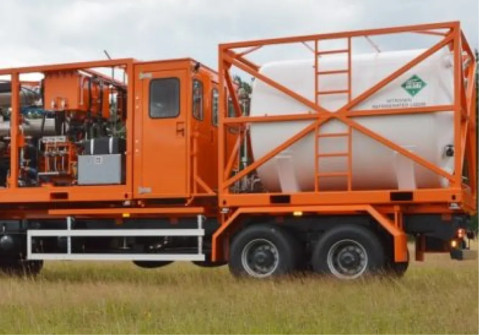 Cement and Nitrogen Pumping Units
