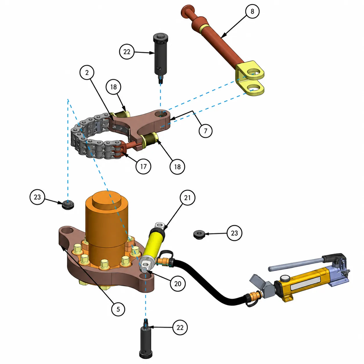 Saudi Aramco – Hydraulic Tree Cap Removal Tool