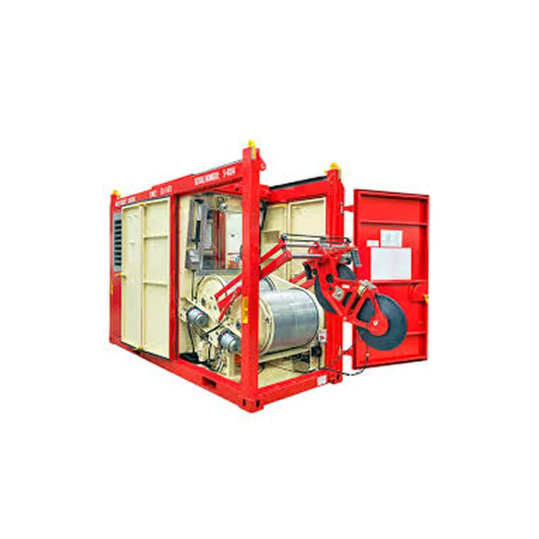 Skid mounted Wireline units