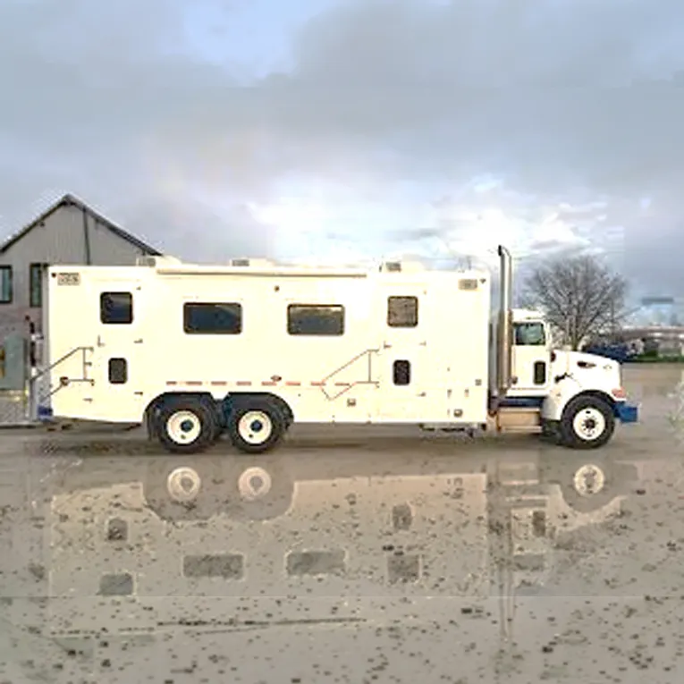 Truck chassis mounted units