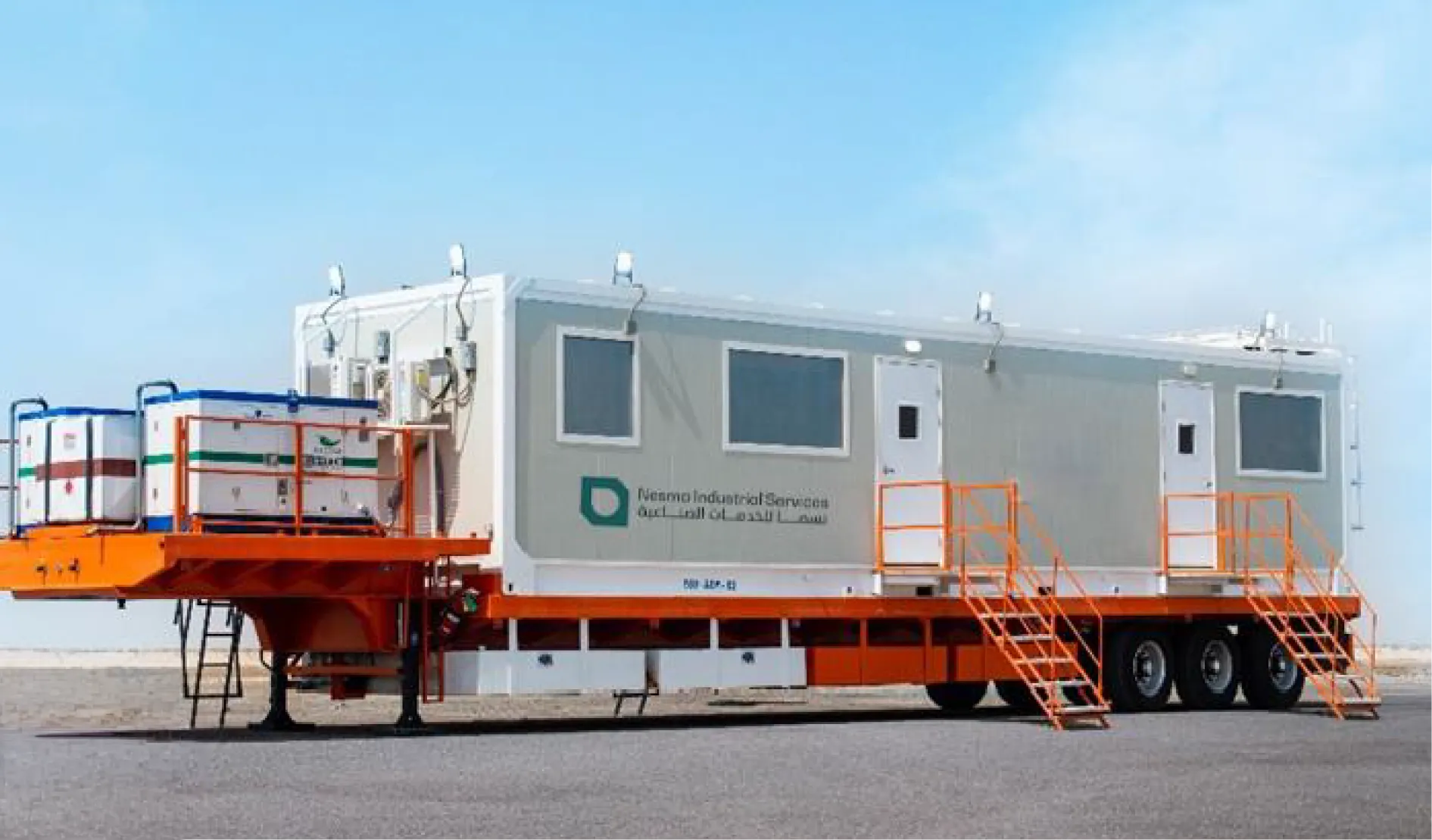 Site management office and operations space